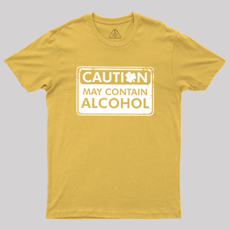 May Contain Alcohol Geek T-Shirt