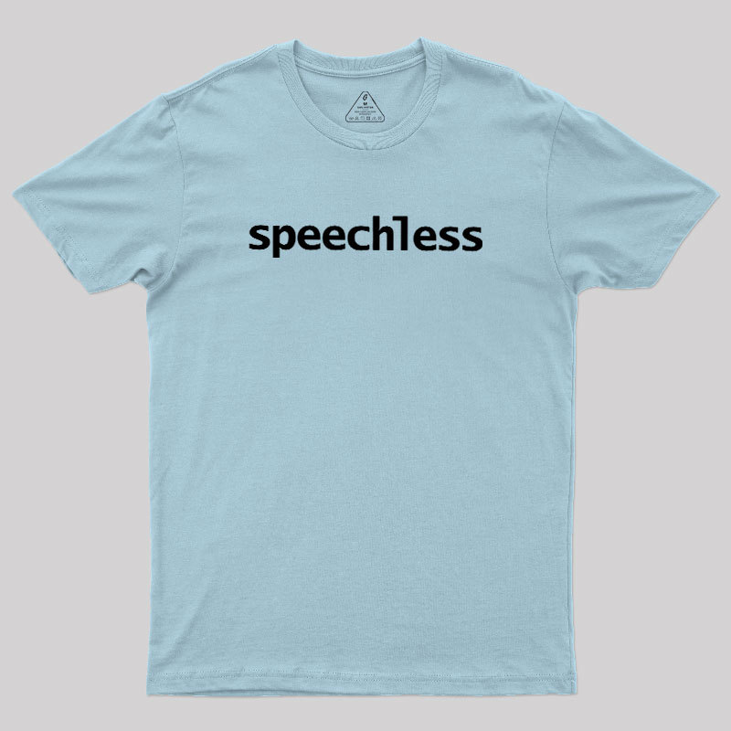 Speechless Geek T-Shirt