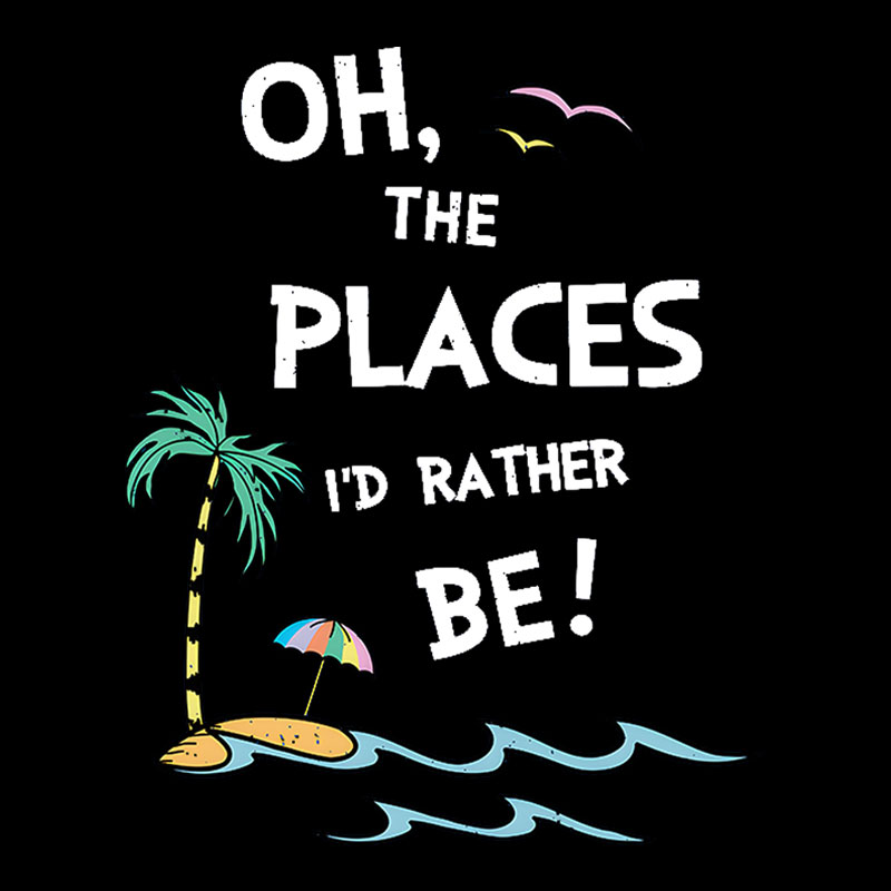Oh the Places I'd Rather Be Geek T-Shirt