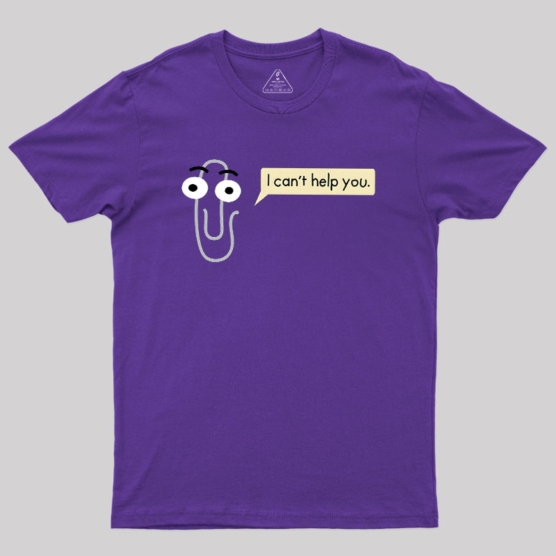 90s Office Helper Geek T-Shirt