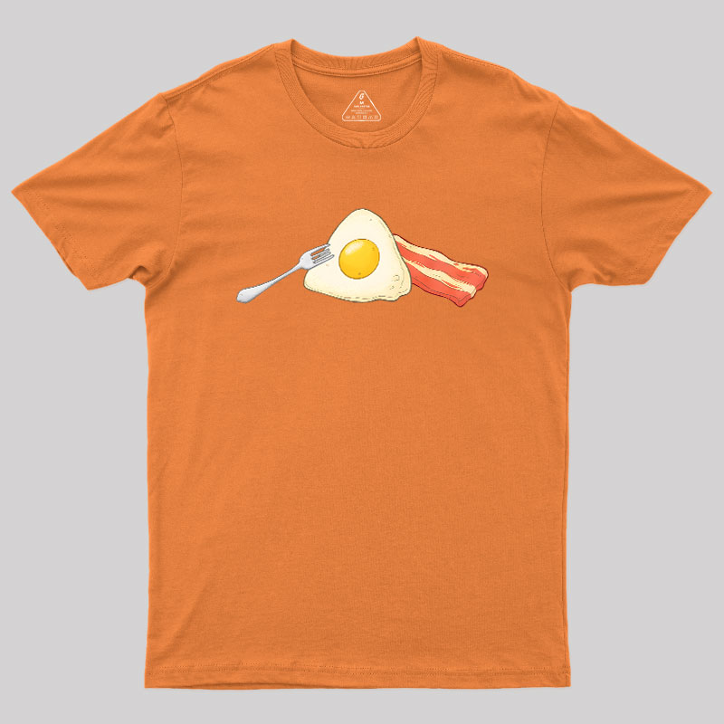 Dark Side of Breakfast Geek T-Shirt