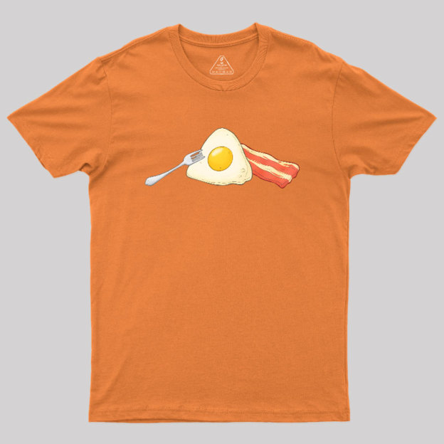Dark Side of Breakfast Geek T-Shirt