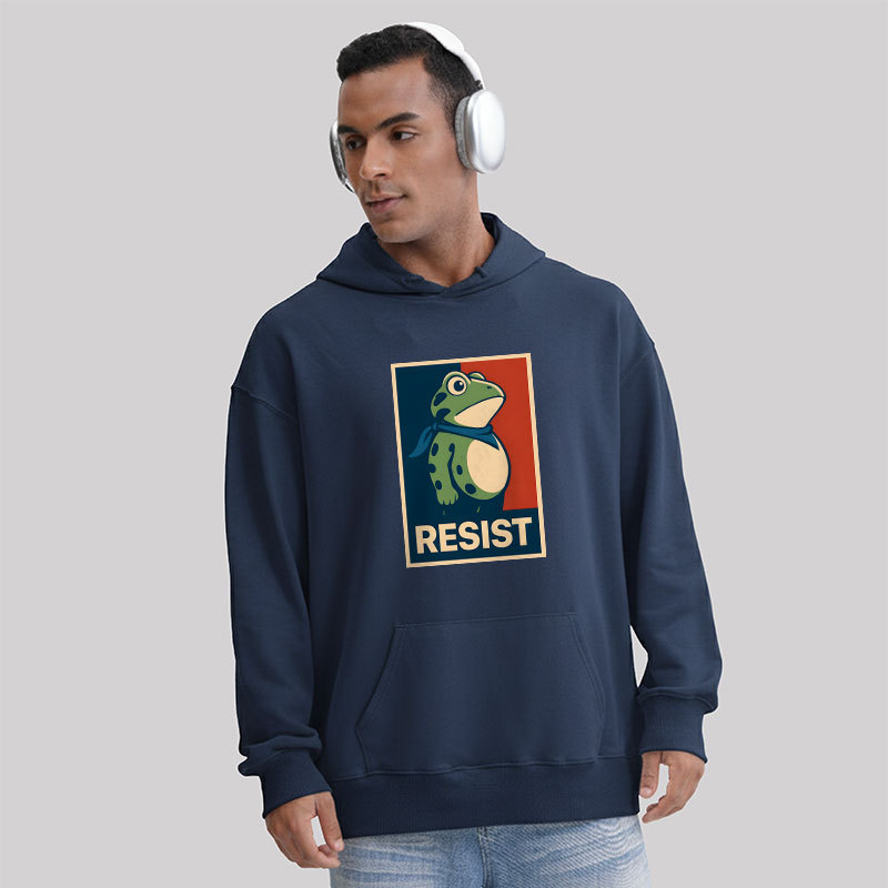 Frog Protest Geek Hoodie