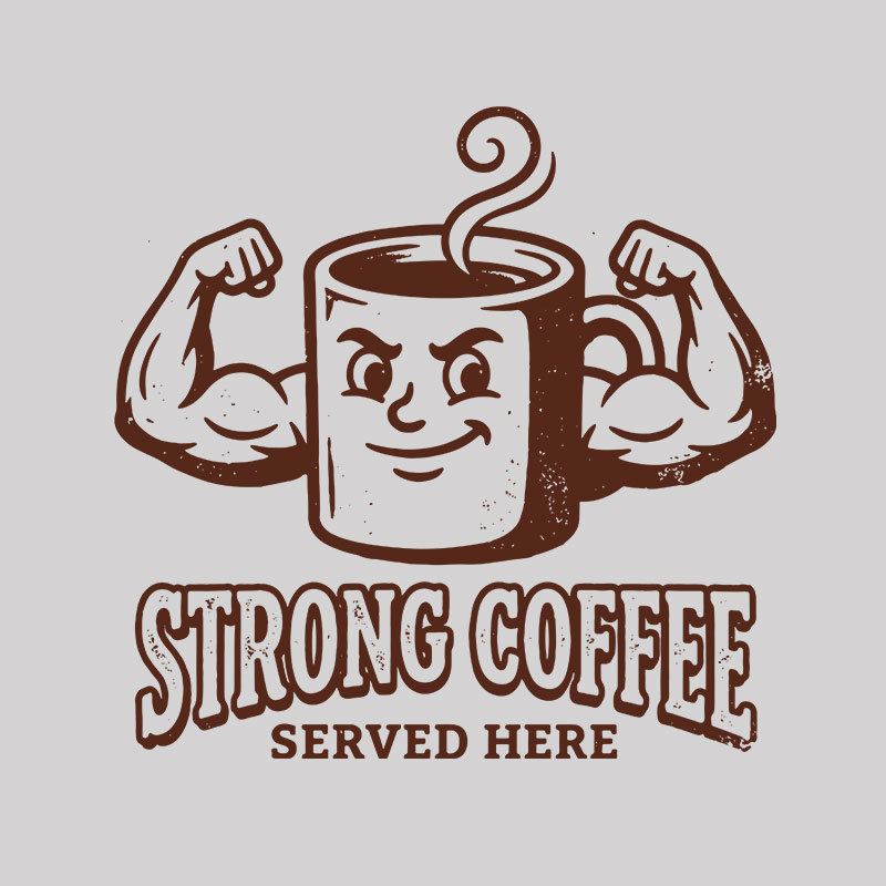 Strong Coffee Geek T-Shirt