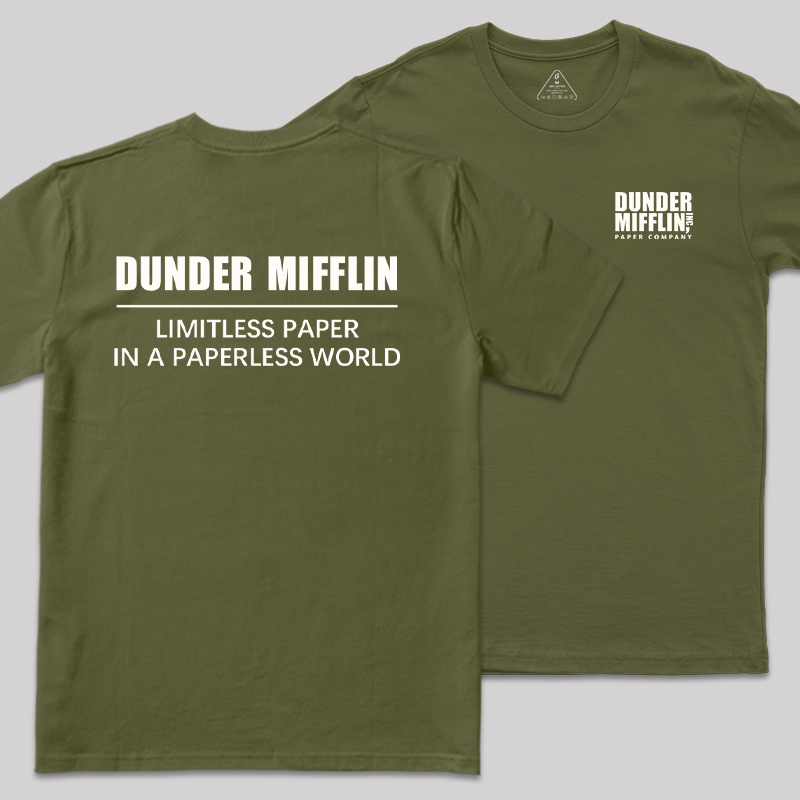 Paper Paradox Front and Back Printed Geek T-Shirt