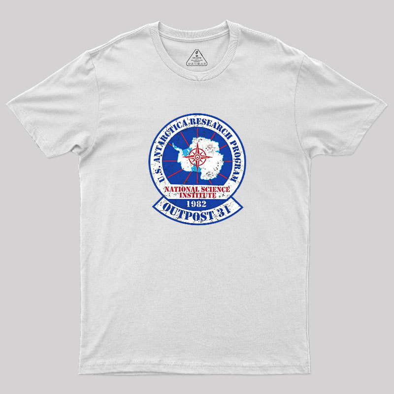 Outpost 31 Antarctica 1982 Geek T-Shirt