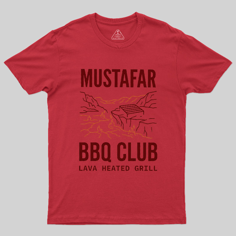 Volcanic World BBQ Club Geek T-Shirt