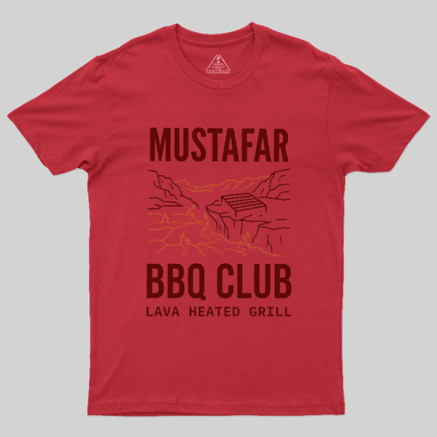 Volcanic World BBQ Club Geek T-Shirt
