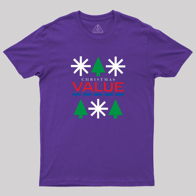 Value Christmas Geek T-Shirt