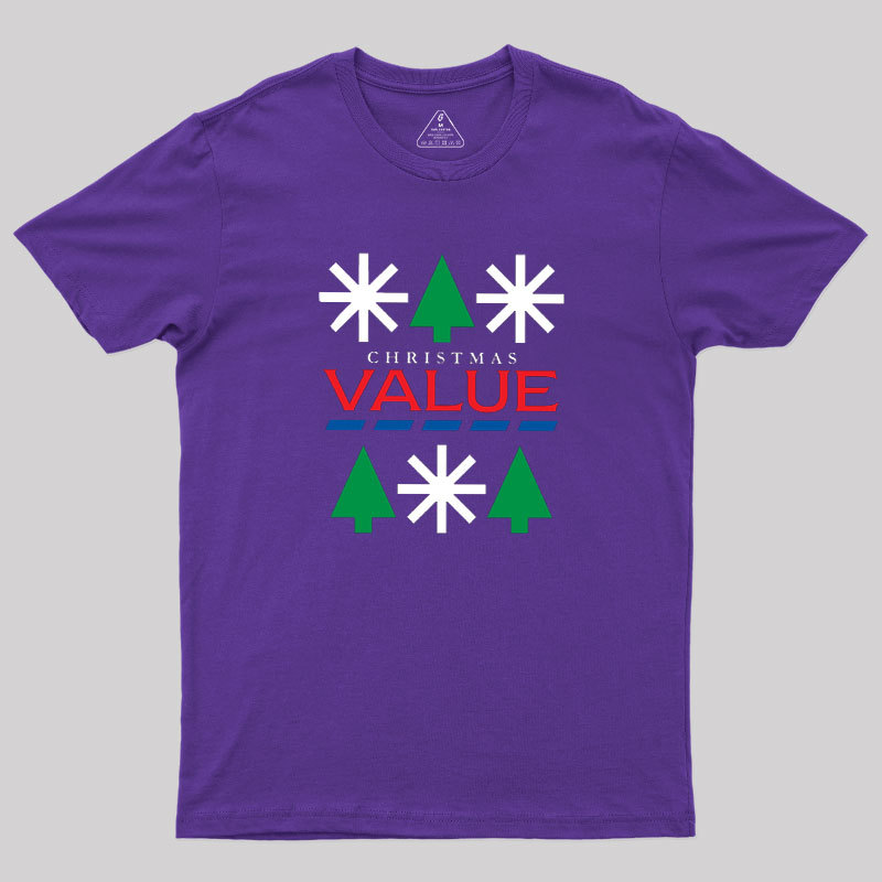 Value Christmas Geek T-Shirt