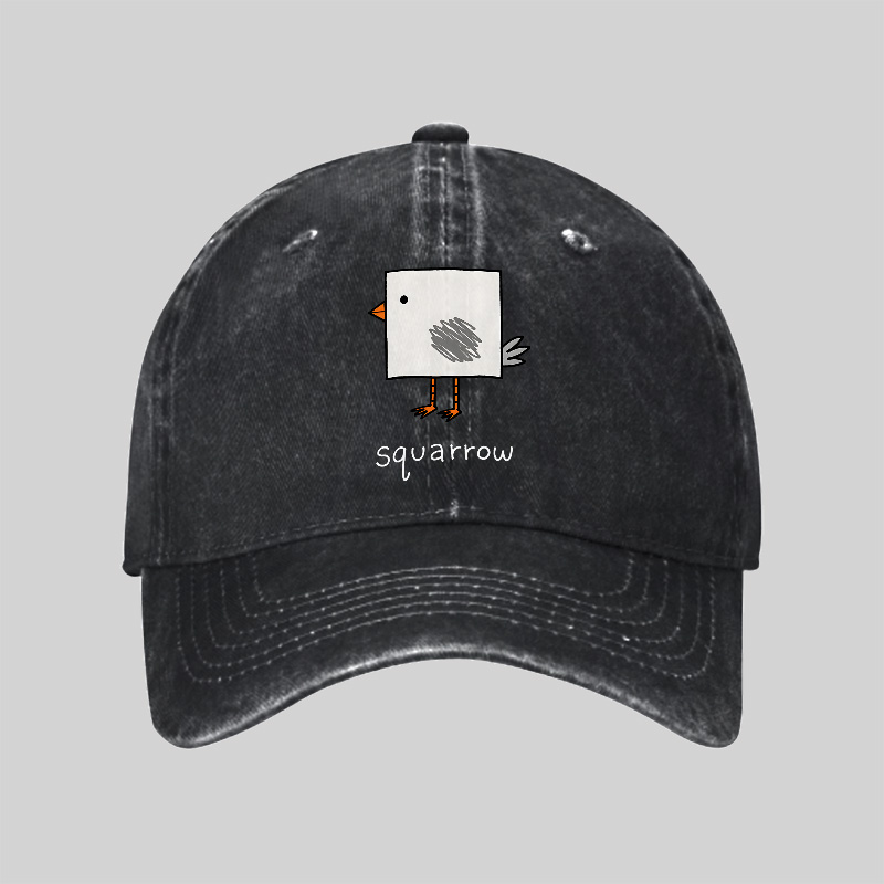 Squarrow Washed Vintage Baseball Cap
