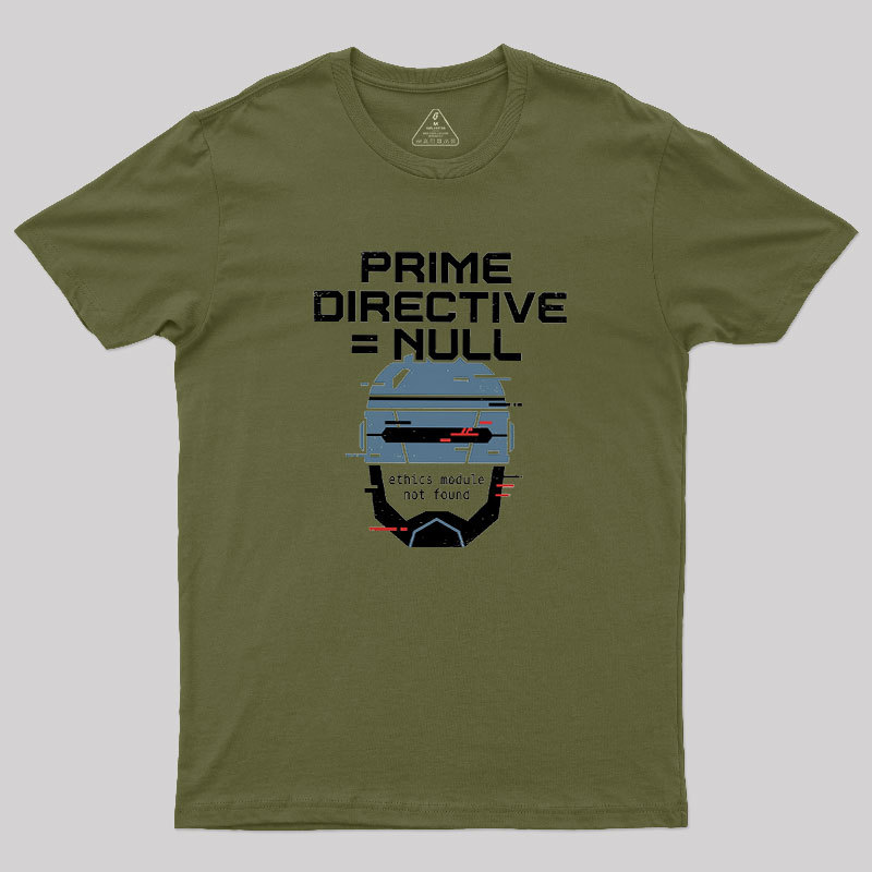 Prime Directive Null Geek T-Shirt