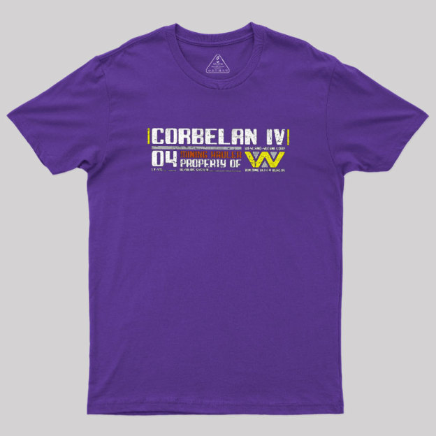 Corbelan IV Geek T-Shirt
