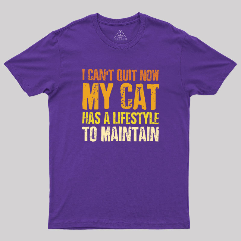Cat Economy Geek T-Shirt