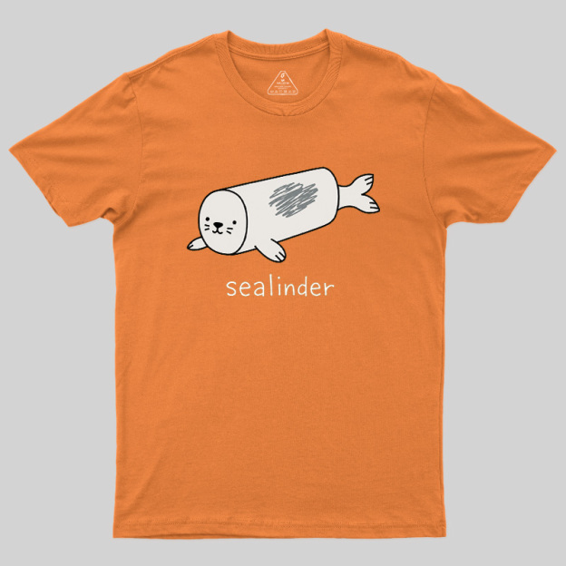 Cylindrical Seal Geek T-Shirt