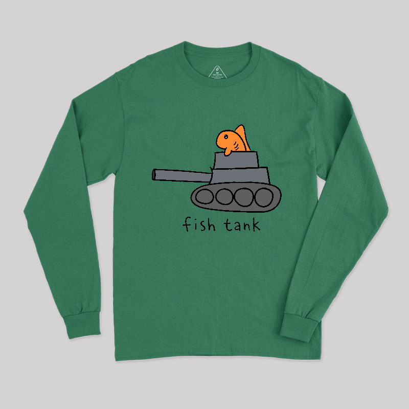 Fish Tank Geek Long Sleeve T-Shirt