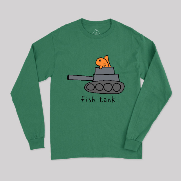 Fish Tank Geek Long Sleeve T-Shirt