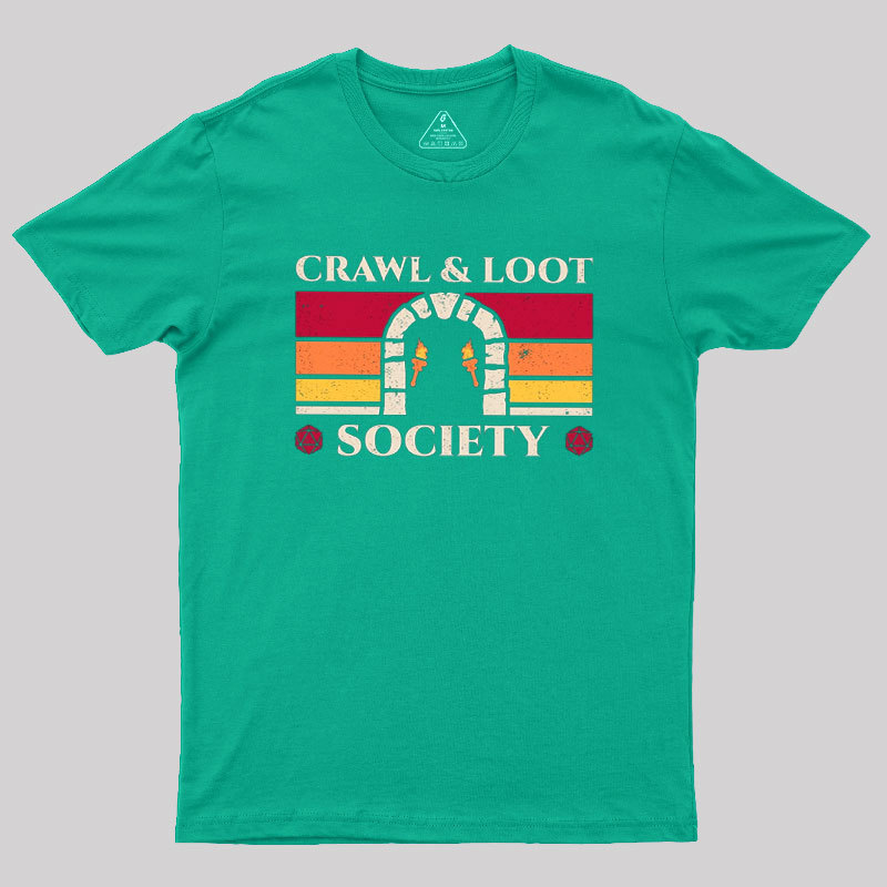 Dungeon Crawlers Club Geek T-Shirt