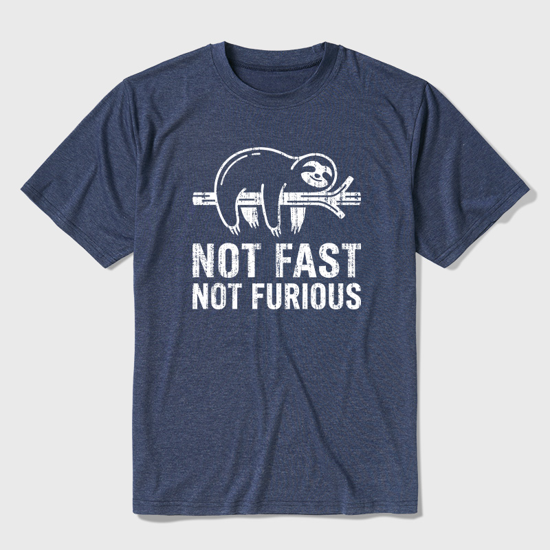 Not Fast Not Furious Ultra Soft Heather Tee
