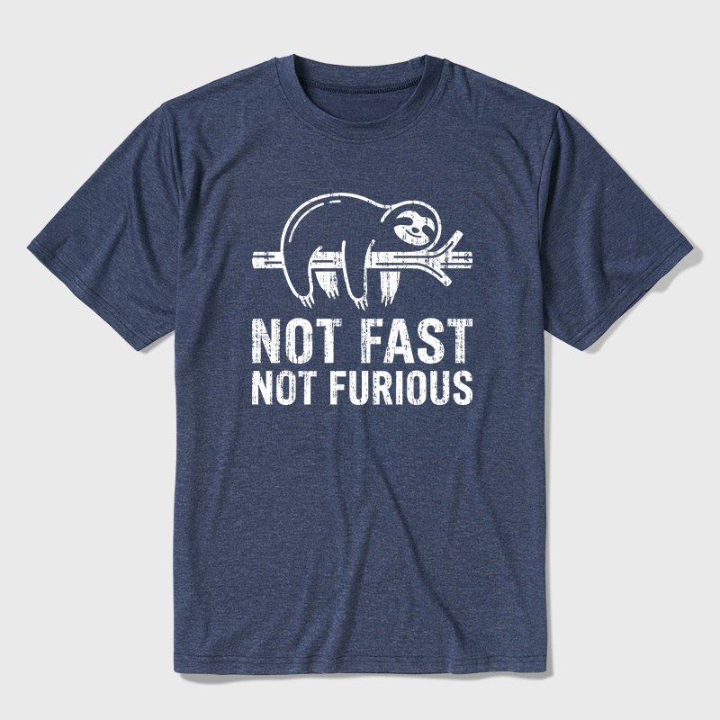 Not Fast Not Furious Ultra Soft Heather Tee
