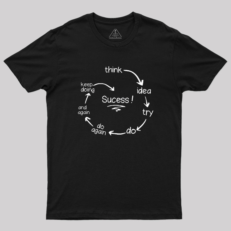 Cycle of Success Geek T-Shirt