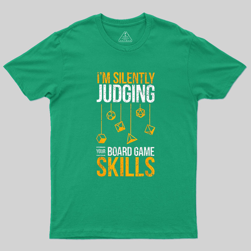 Silent Judgement Geek T-Shirt