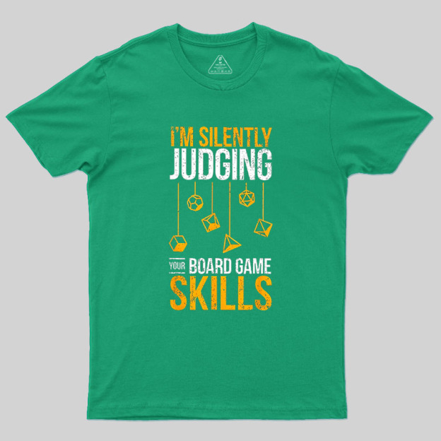 Silent Judgement Geek T-Shirt
