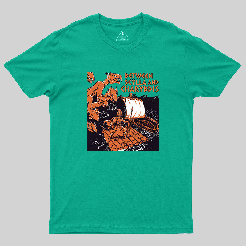 Scylla & Charybdis Greek Myth Graphic Geek T-Shirt