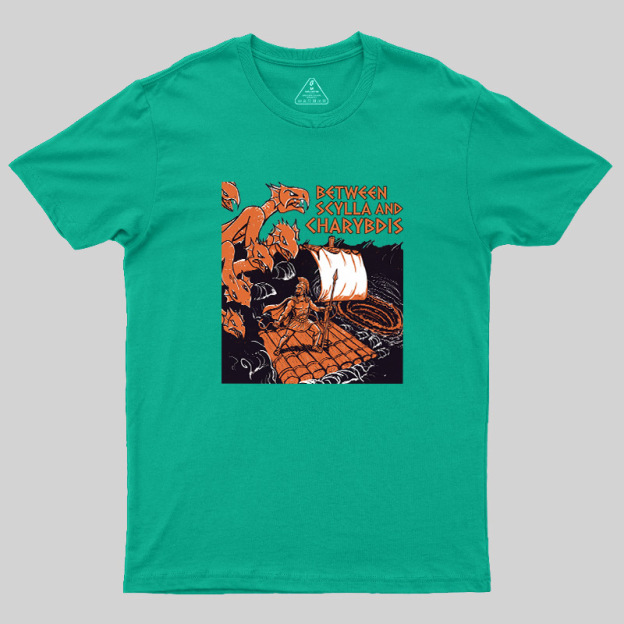Scylla & Charybdis Greek Myth Graphic Geek T-Shirt