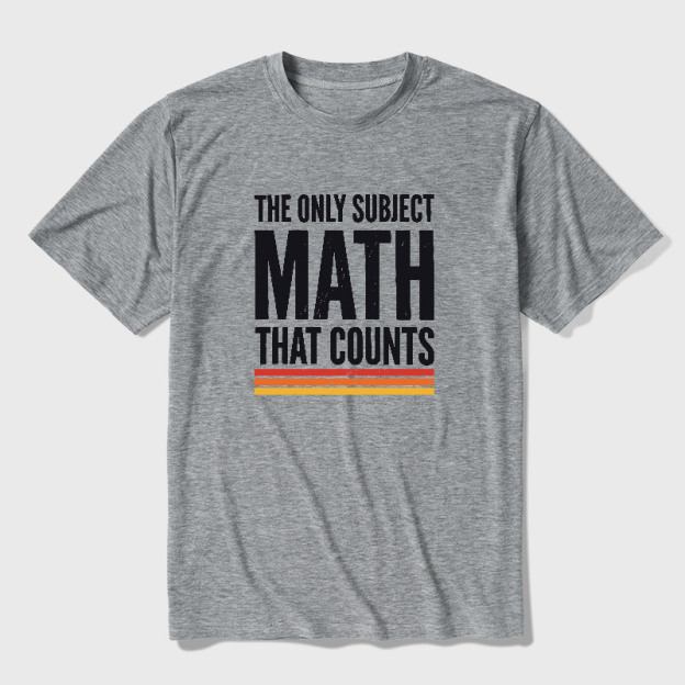Math Geek Ultra Soft Heather Tee