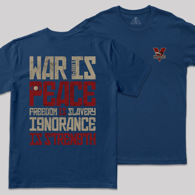 Dystopia Truths Front and Back Printed Geek T-Shirt