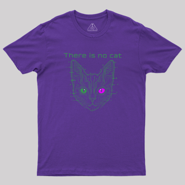 There Is No Cat Geek T-Shirt