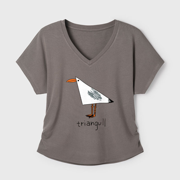  Geek Dolman Sleeve V-Neck Shirt