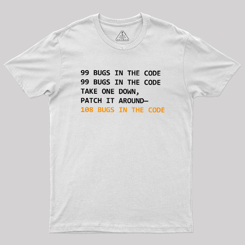 99 Bugs In The Code Geek T-Shirt