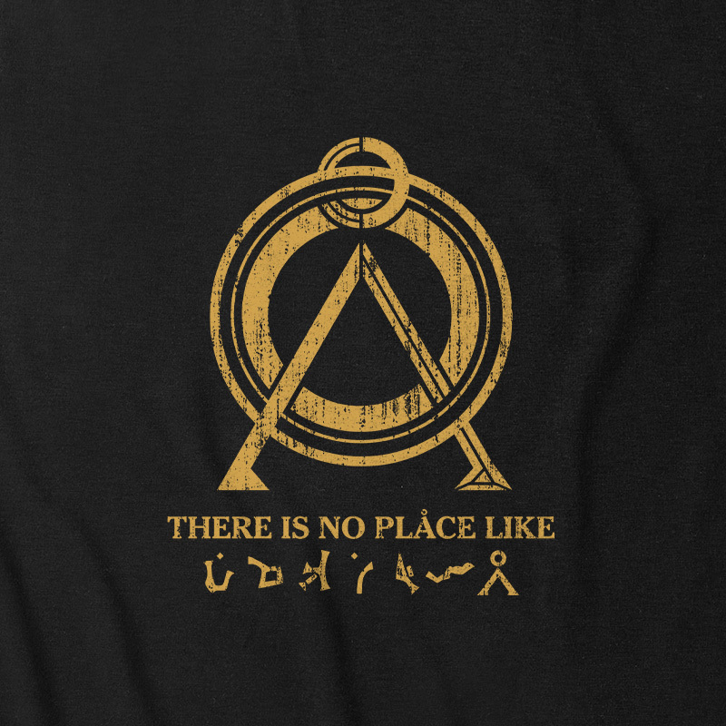 There Is No Place Like Home Vintage Stargate Ultra Soft Heather Tank