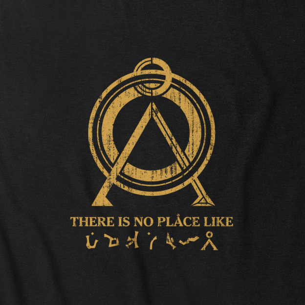 There Is No Place Like Home Vintage Stargate Ultra Soft Heather Tank
