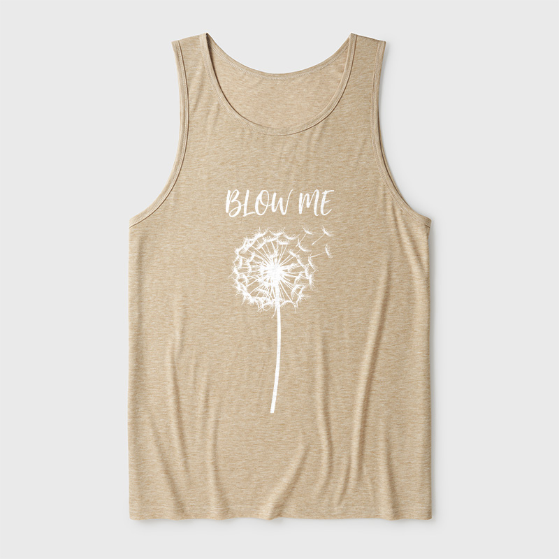 Dandelion Joke Ultra Soft Heather Tank