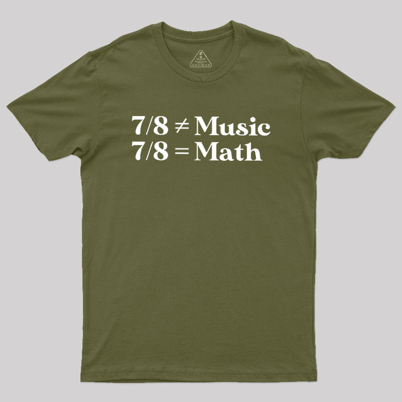 Music and Math Geek T-Shirt