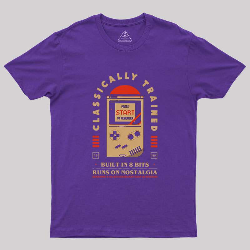 Runs On Nostalgia Geek T-Shirt