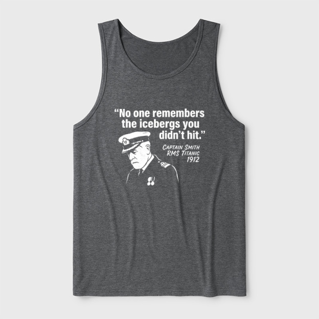 The Unseen Icebergs Ultra Soft Heather Tank
