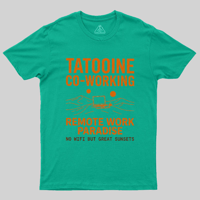 No WiFi Great Sunsets Remote Work Geek T-Shirt