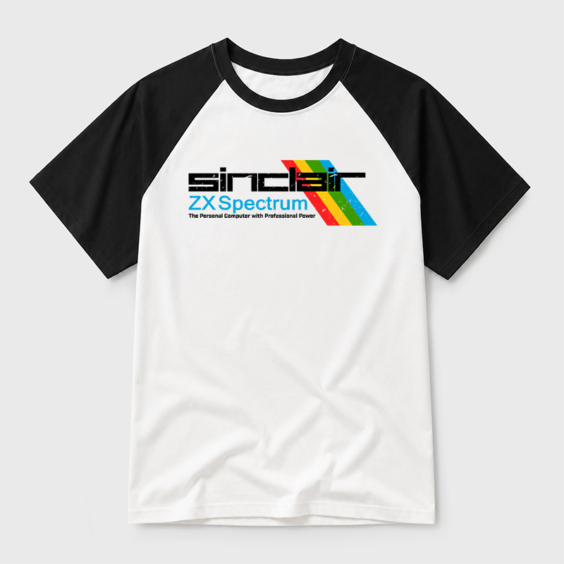 Sinclai ZX Spectrum Geek Retro Raglan T-Shirt