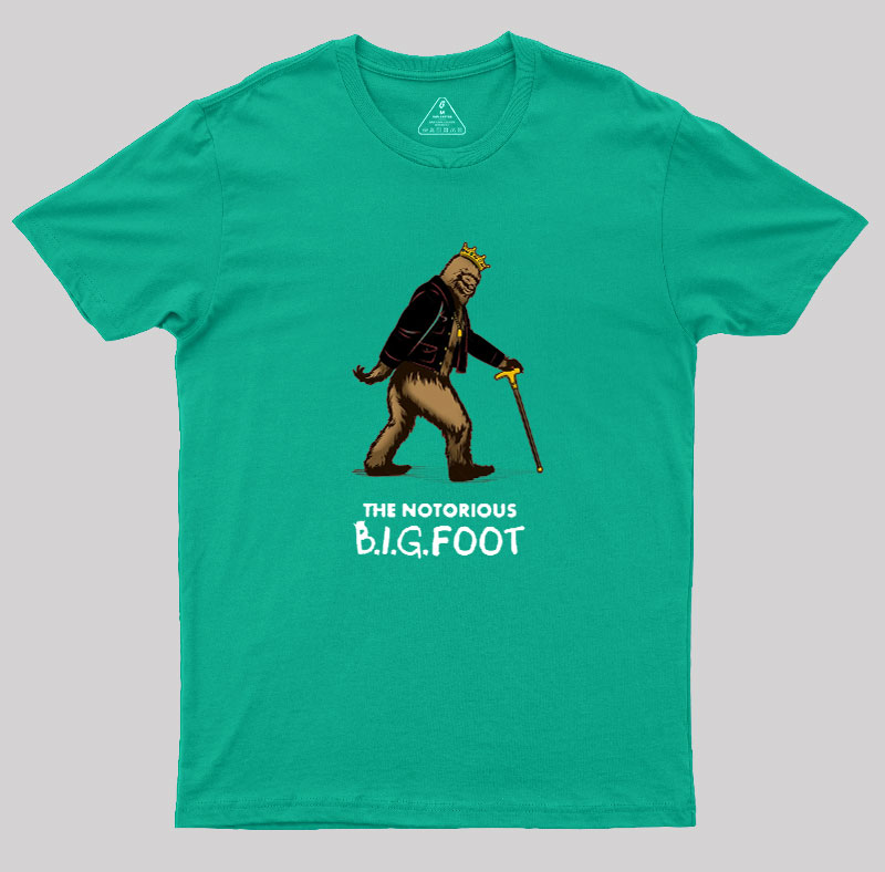 The Notorious B.I.G.Foot Geek T-Shirt