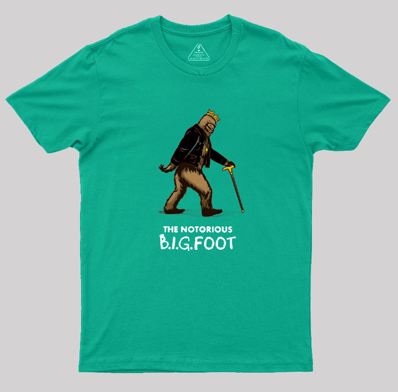 The Notorious B.I.G.Foot Geek T-Shirt