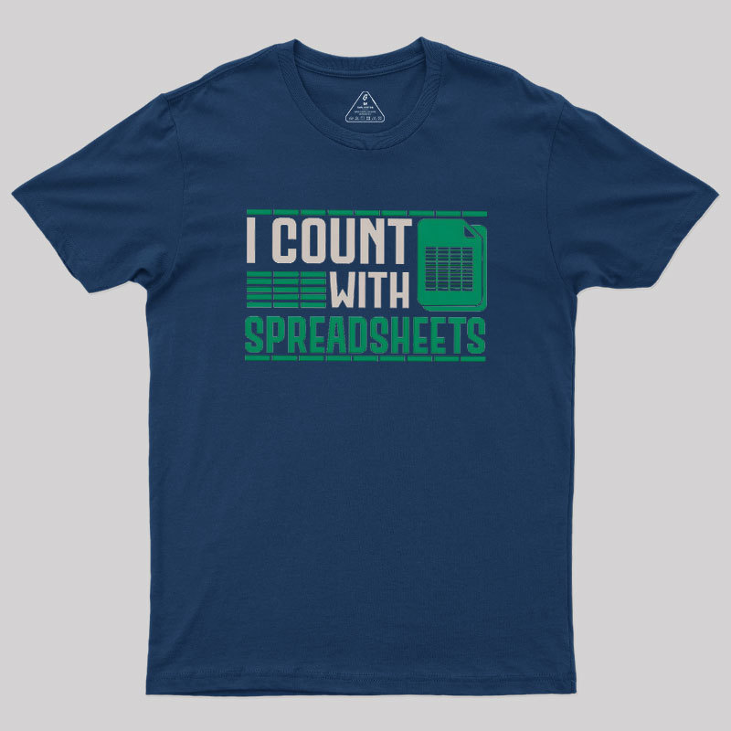 Funny Spreadsheet Accountant Geek T-Shirt