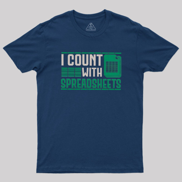 Funny Spreadsheet Accountant Geek T-Shirt
