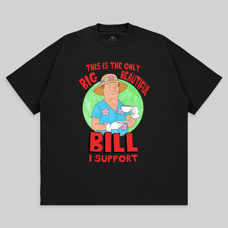 Beautiful Bill Unisex Oversized T-shirt