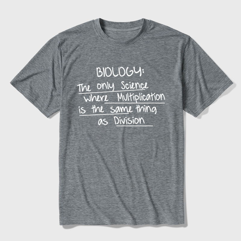 The Definition Of Biology Ultra Soft Heather Tees