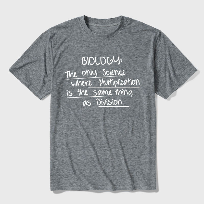 The Definition Of Biology Ultra Soft Heather Tees