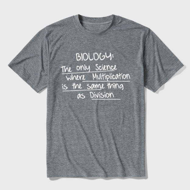 The Definition Of Biology Ultra Soft Heather Tees